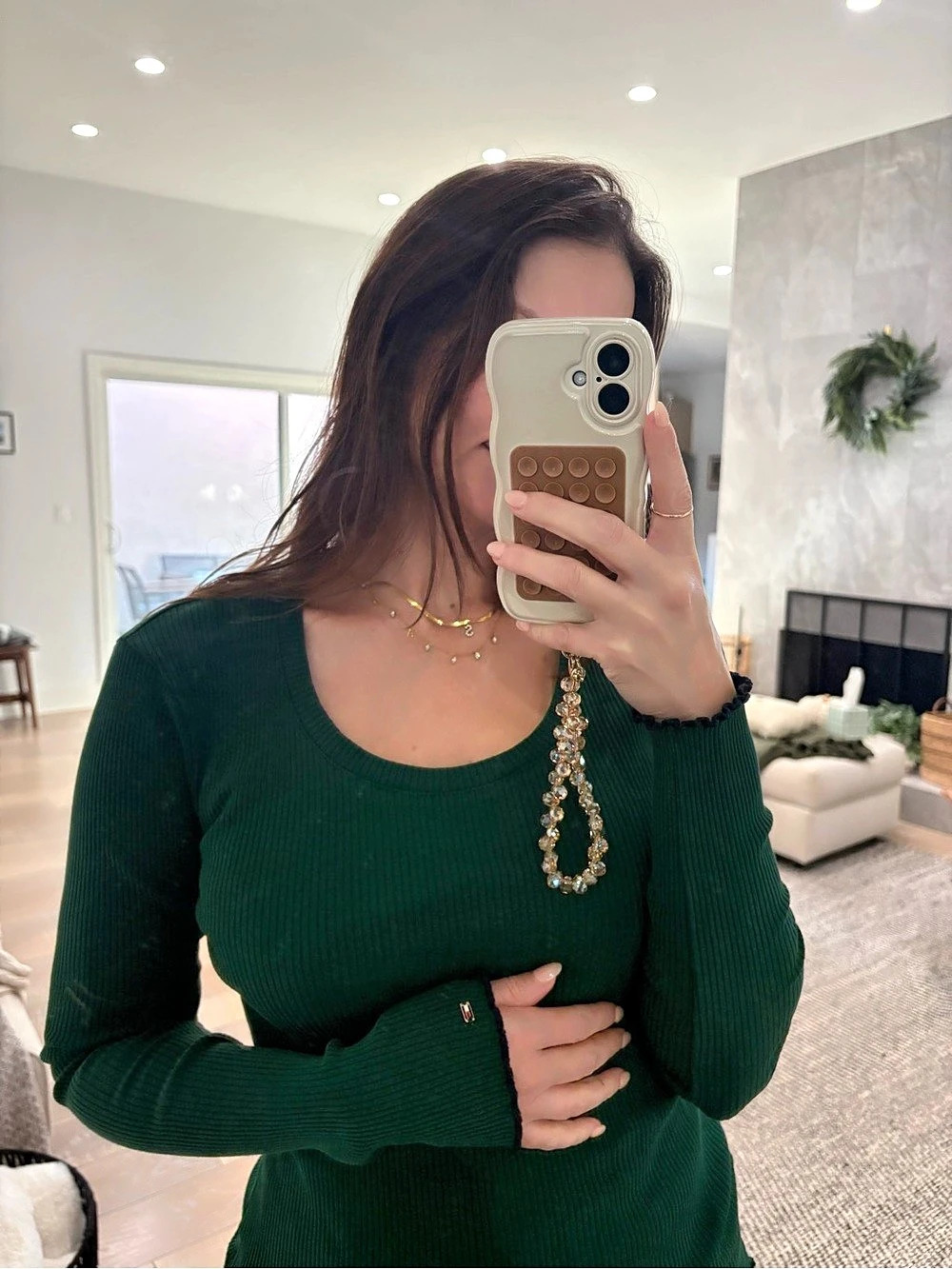 Y2K Tommy Hilfiger Ribbed Long Sleeve Scoop Neck Top Ribbed